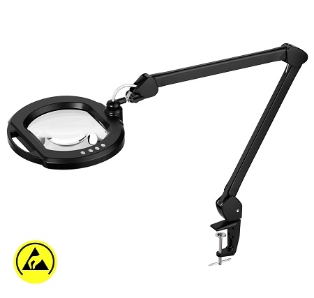 Светодиодные лампы с увеличительным стеклом 8069D5LED-U-3D ESD